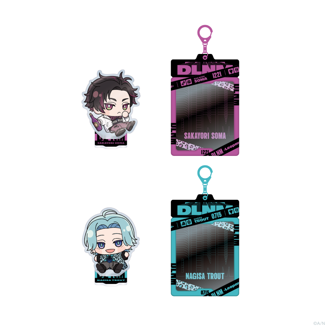 【DLNM】ミニアクスタ&ポーチセット 渚トラウト