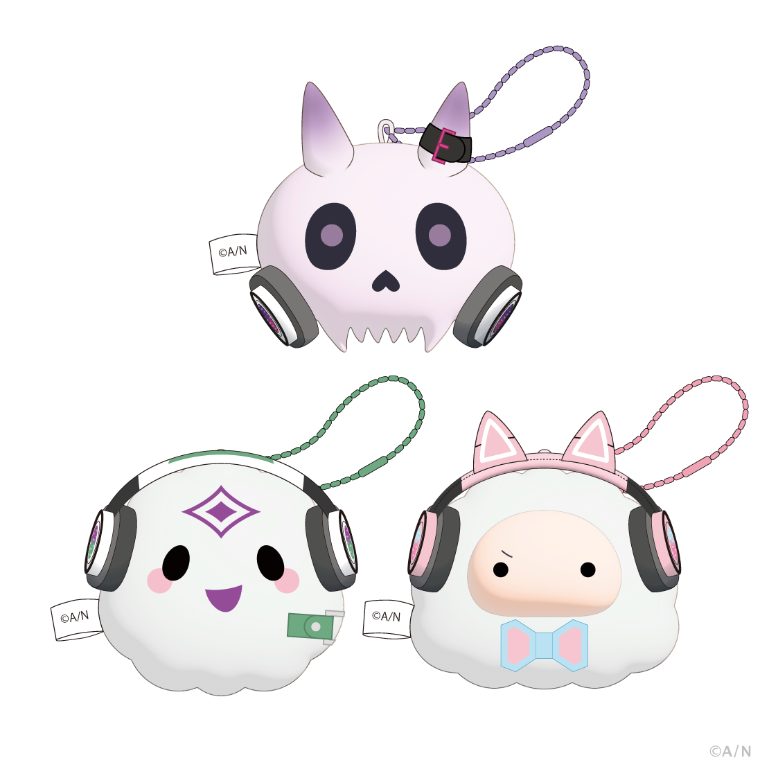 【NIJISANJI Buddy Mode Type：Shu, Kagetsu & Nari】フェイスマスコット ヤン ナリの公式画像