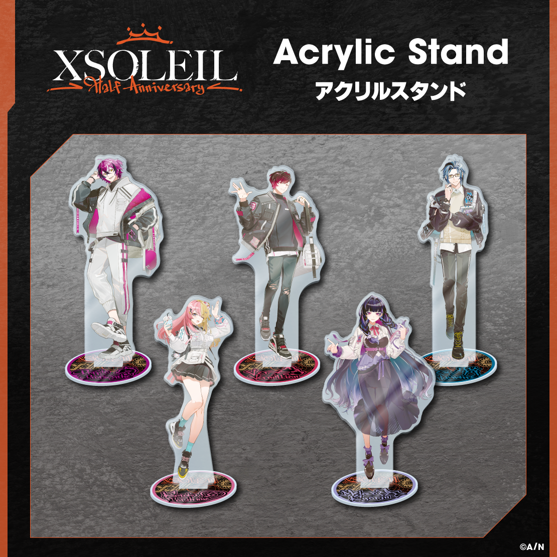 【XSOLEIL Half Anniversary】アクリルスタンド ドッピオ ドロップサイトの公式画像