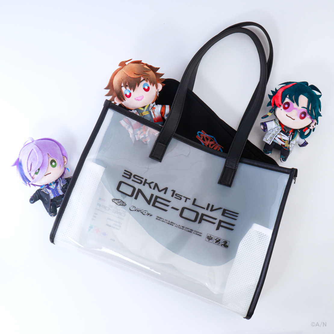 【3SKM 1st LIVE “One-Off”】クリアトートバッグの商品画像