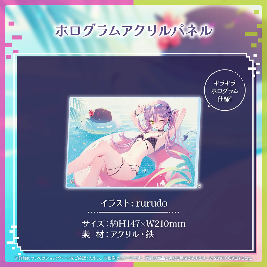 ホログラムアクリルパネル