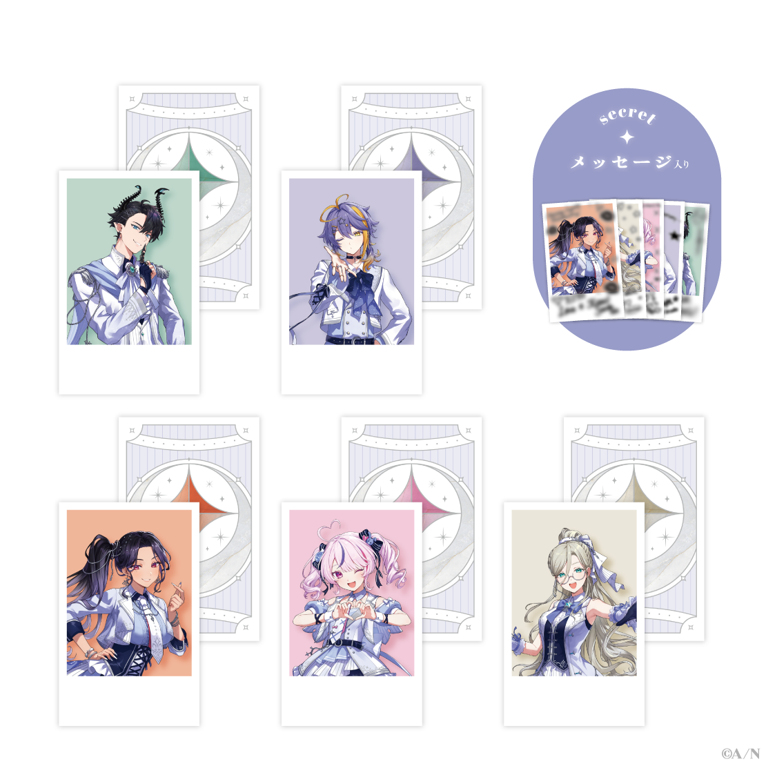 【ILUNA 2nd Anniversary】ランダムチェキ風カードの公式画像
