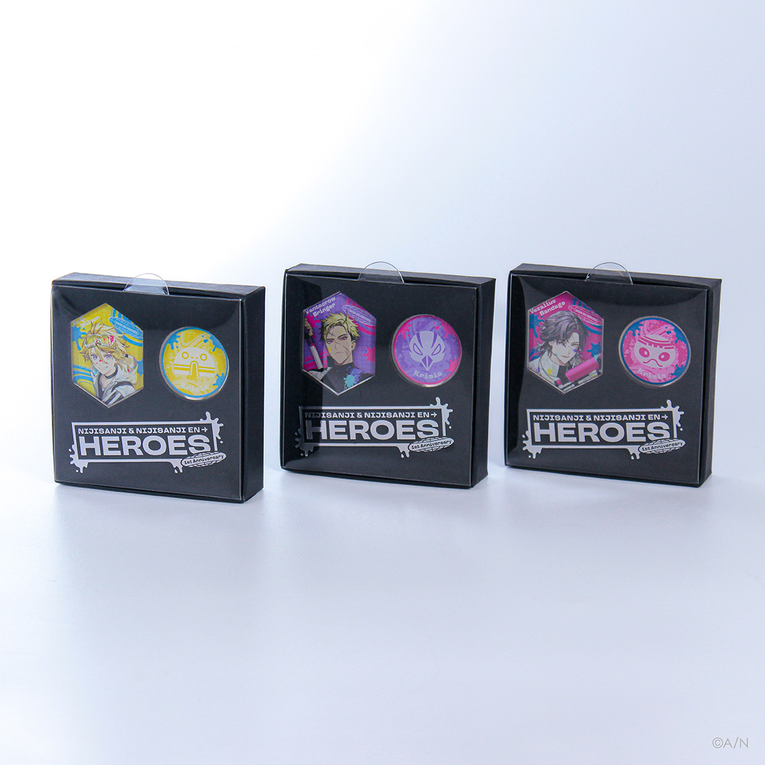 【NIJISANJI & NIJISANJI EN HEROES 1st Anniversary】ピンズセットの商品画像