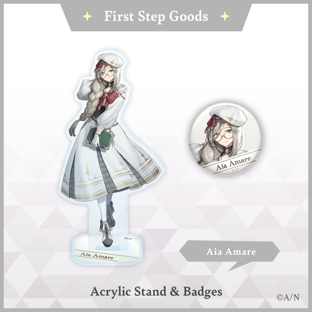 【First Step Goods】アイア アマレ 缶バッジ