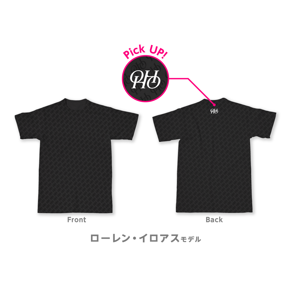 にじさんじライバーモデルTシャツ【第11弾】 ローレン・イロアスの商品画像