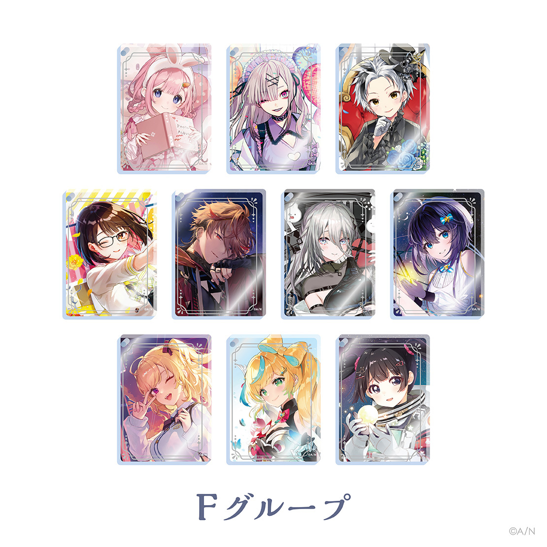 【にじさんじ ノスタルジアコレクション】アクリルブロックキーホルダー Fグループ 【にじさんじ ノスタルジアコレクション】アクリルブロックキーホルダー ソフィア・ヴァレンタインの公式画像