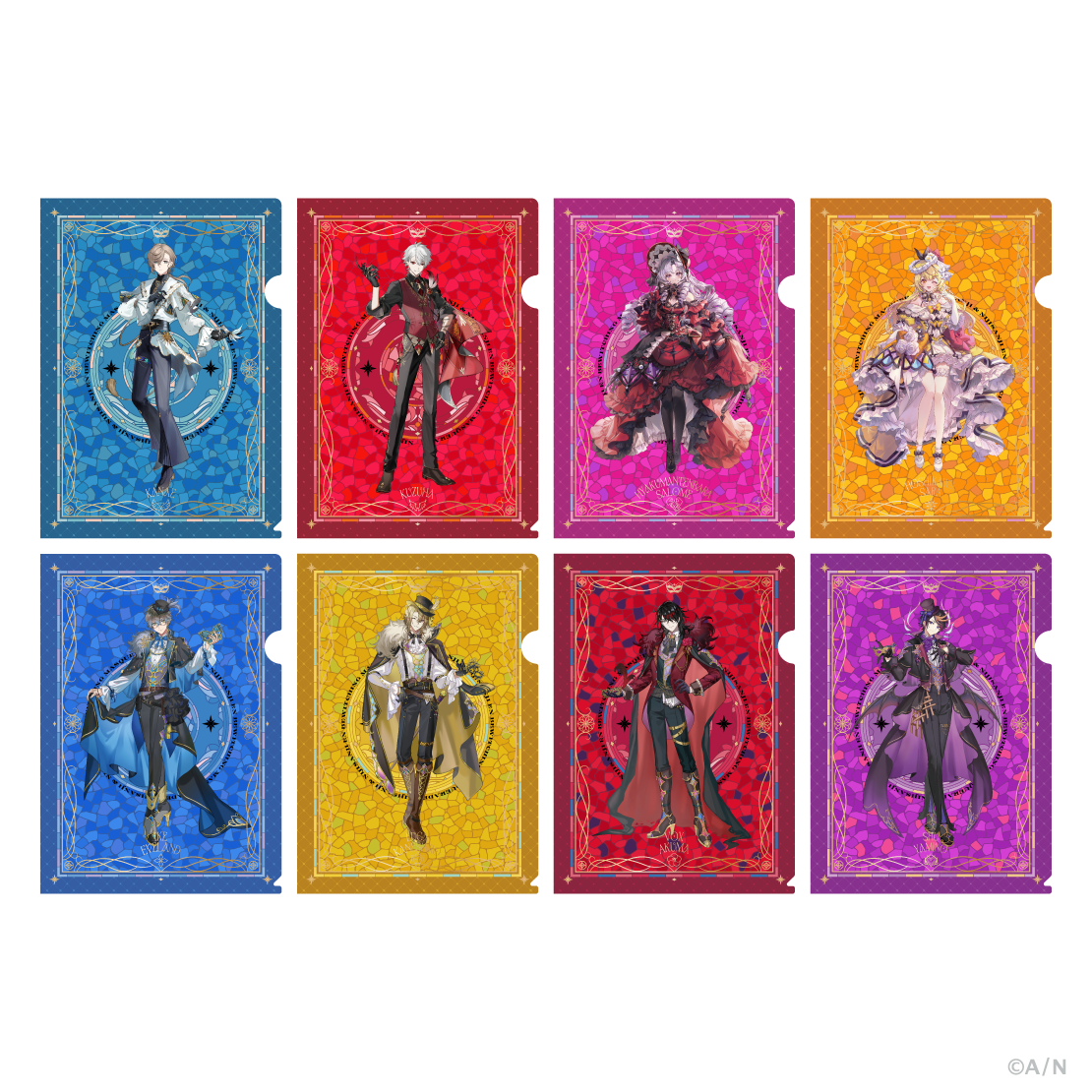 【Bewitching MASQUERADE】箔押しクリアファイル 壱百満天原サロメの公式画像