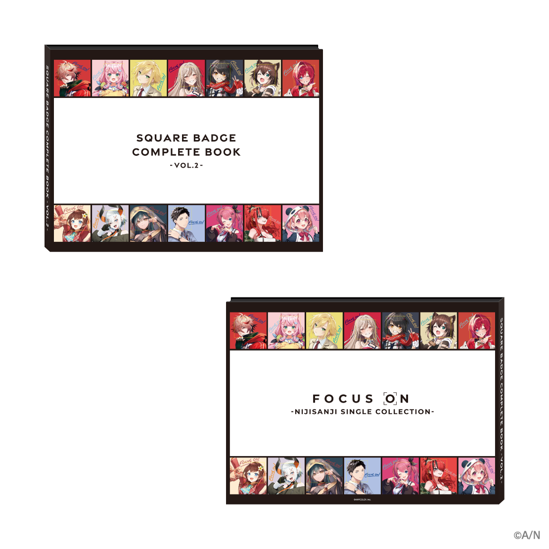 【FOCUS ON】スクエア缶バッジ コンプリートブック vol.2の公式画像