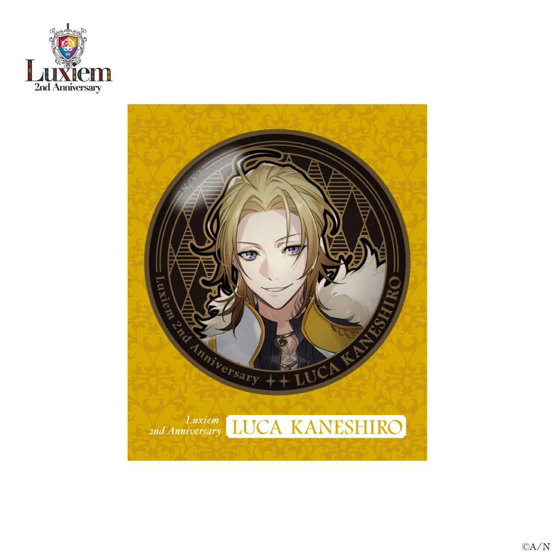 【Luxiem 2nd Anniversary】メタル缶バッジの商品画像