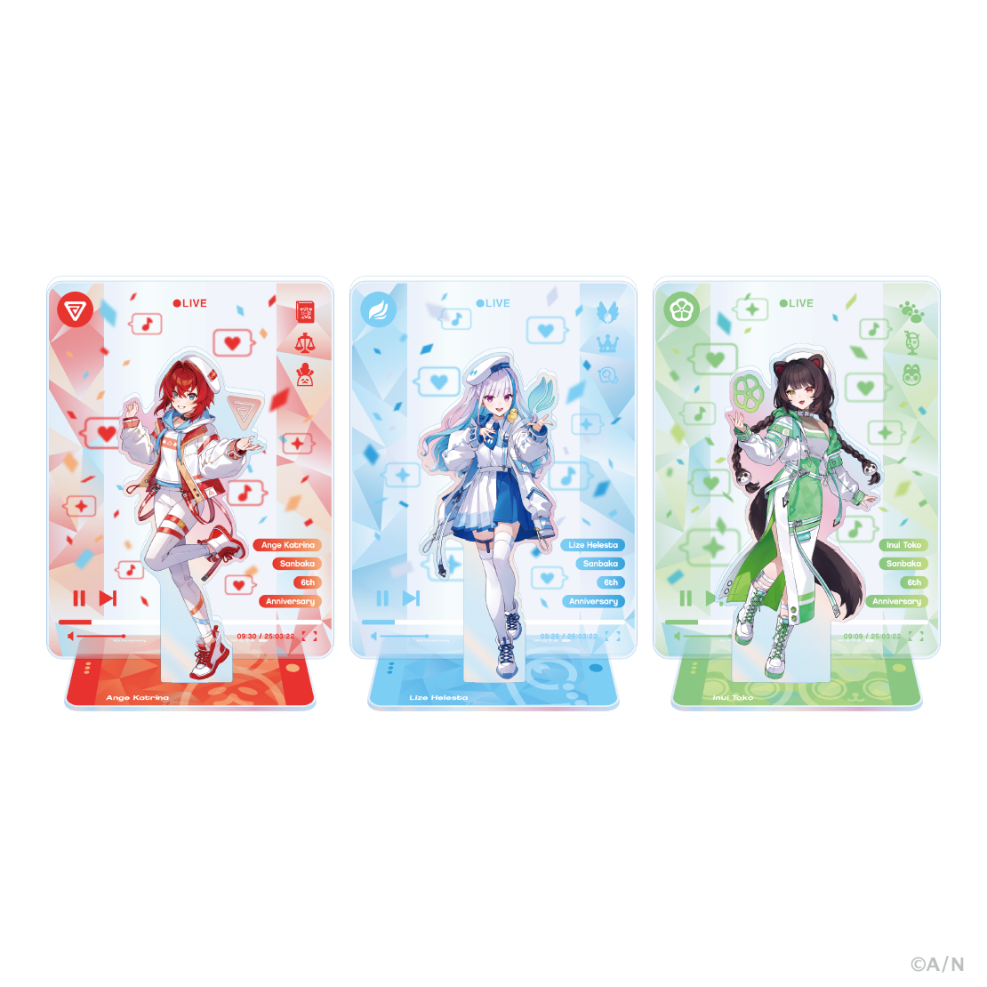 【さんばか 6th Anniversary】アクリルスタンド アンジュ・カトリーナの公式画像