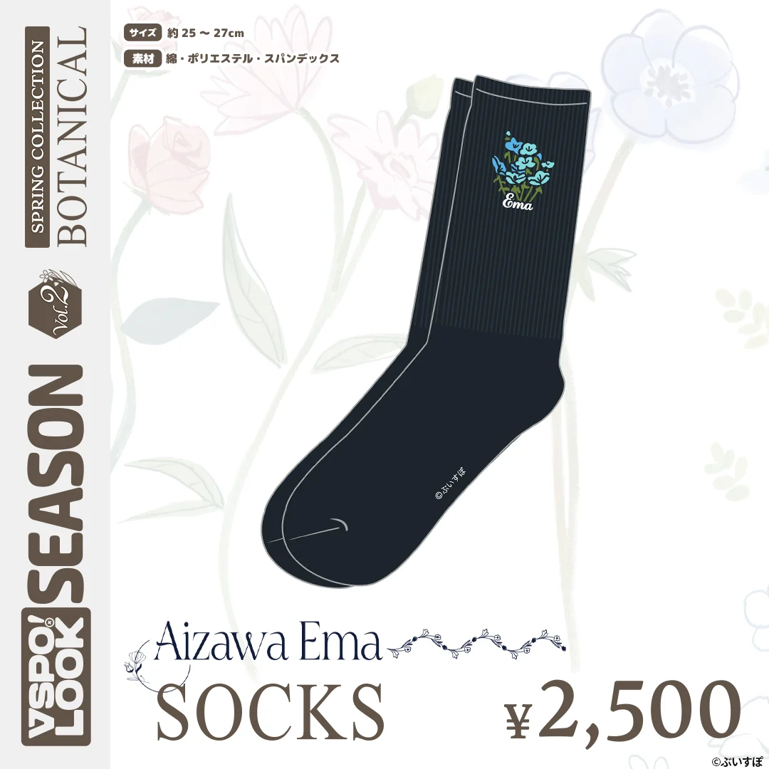 VSPO! LOOK SEASON Vol.2　Accessories VSPO! LOOK SEASON Vol.2　Accessories AIZAWA EMA SOCKSの公式画像