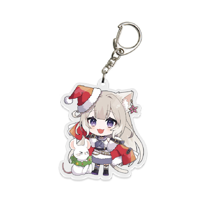 【夜絆ニウ】2022クリスマス アクリルキーホルダー