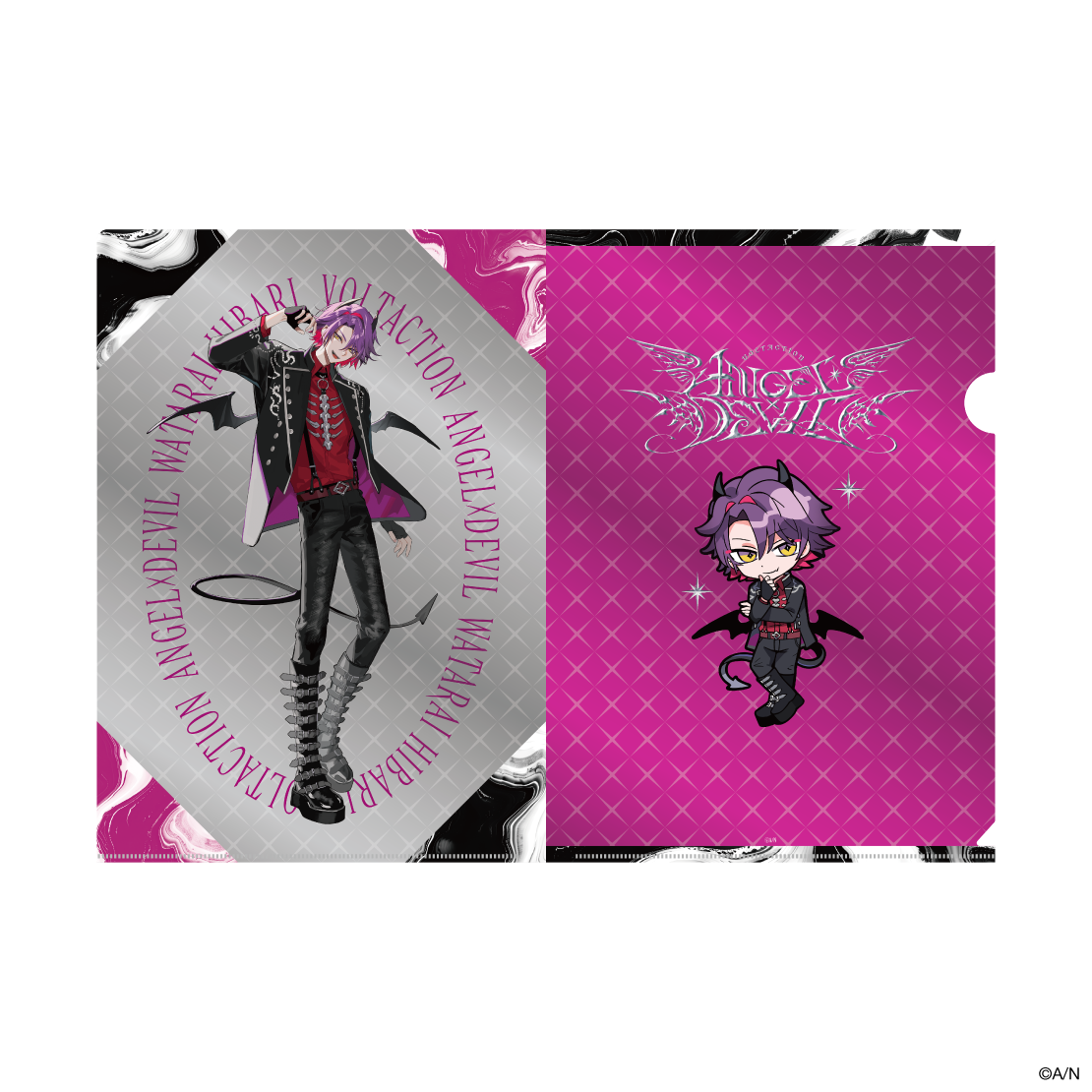 【VOLTACTION Angel×Devil】メタリッククリアファイルの商品画像