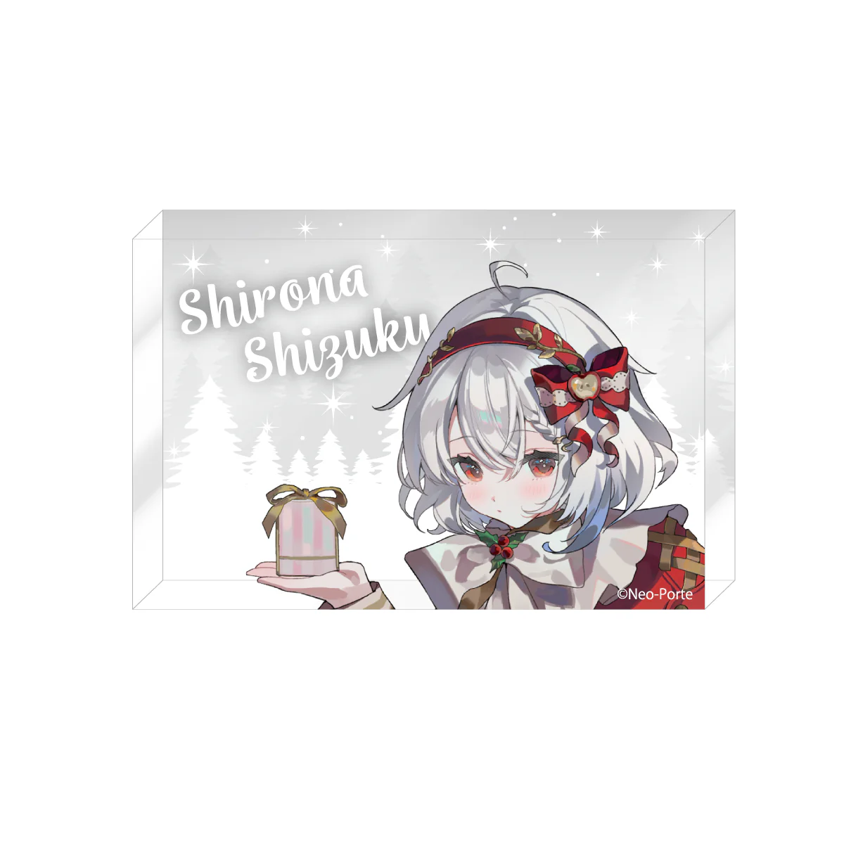 【2025クリスマス】アクリルブロック 白那しずく
