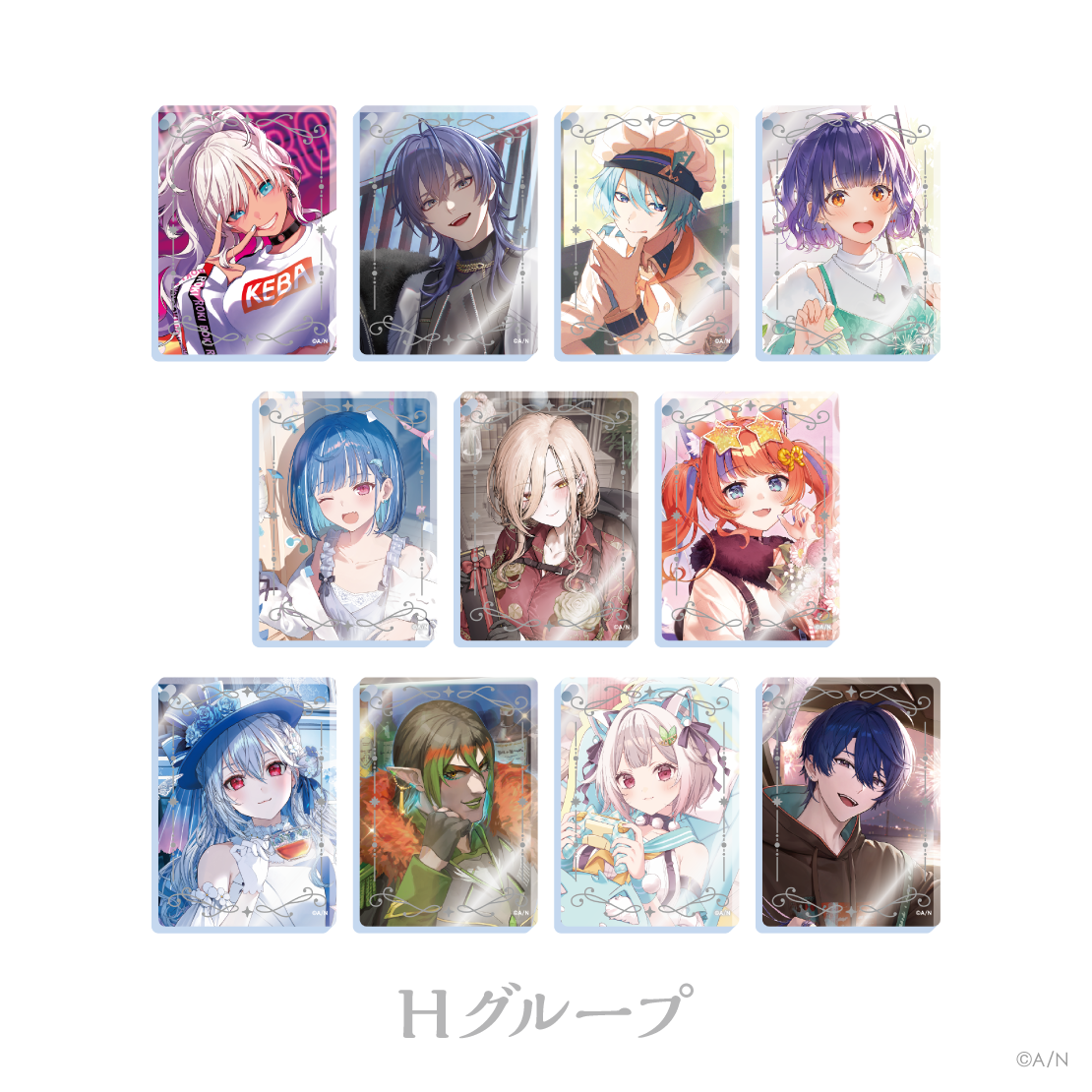 【にじさんじ ノスタルジアコレクション2026】アクリルブロックキーホルダー Hグループ 【にじさんじ ノスタルジアコレクション2026】アクリルブロックキーホルダー 猫屋敷美紅の公式画像