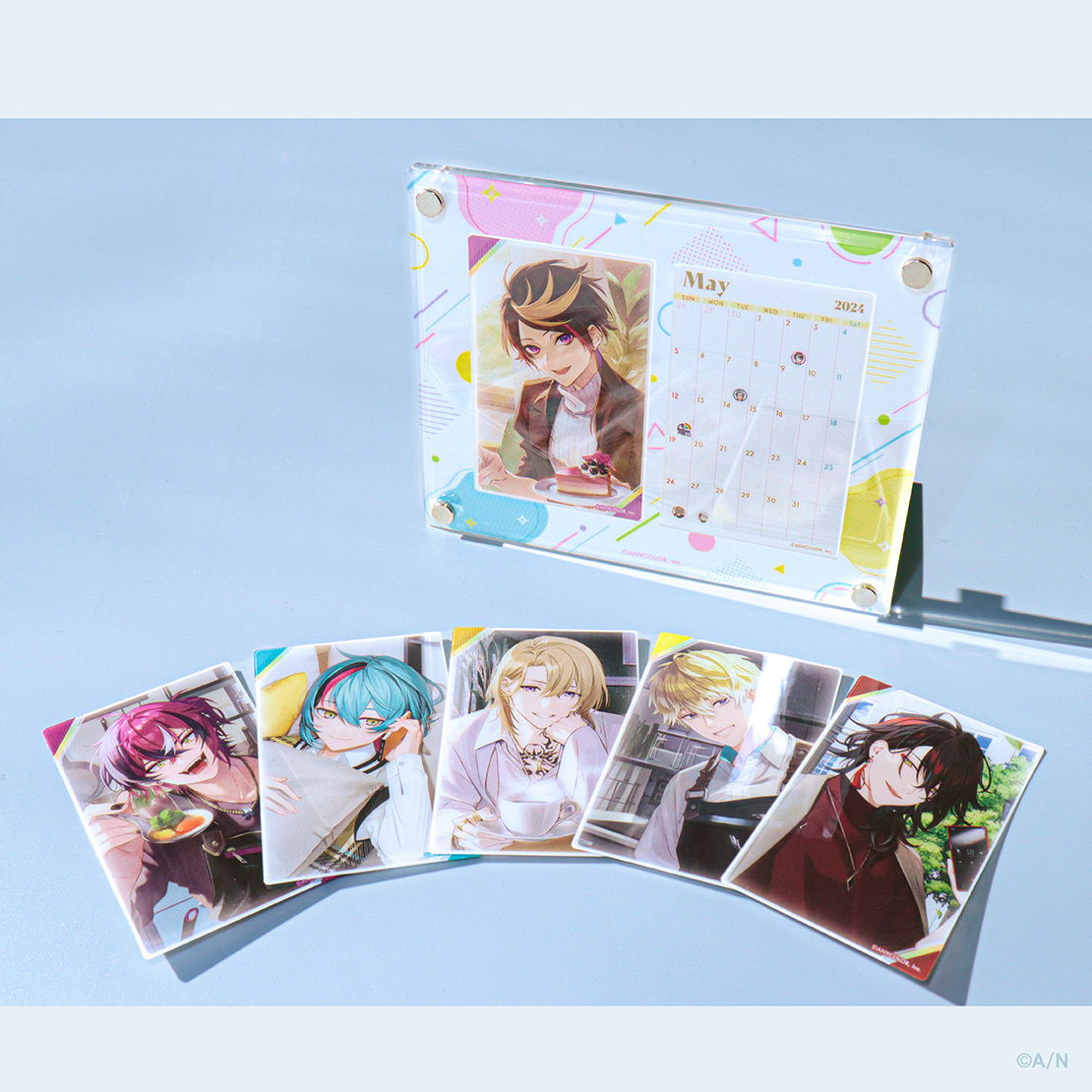 【NIJISANJI EN Acrylic Desk Calendar 2024】 Bグループの商品画像