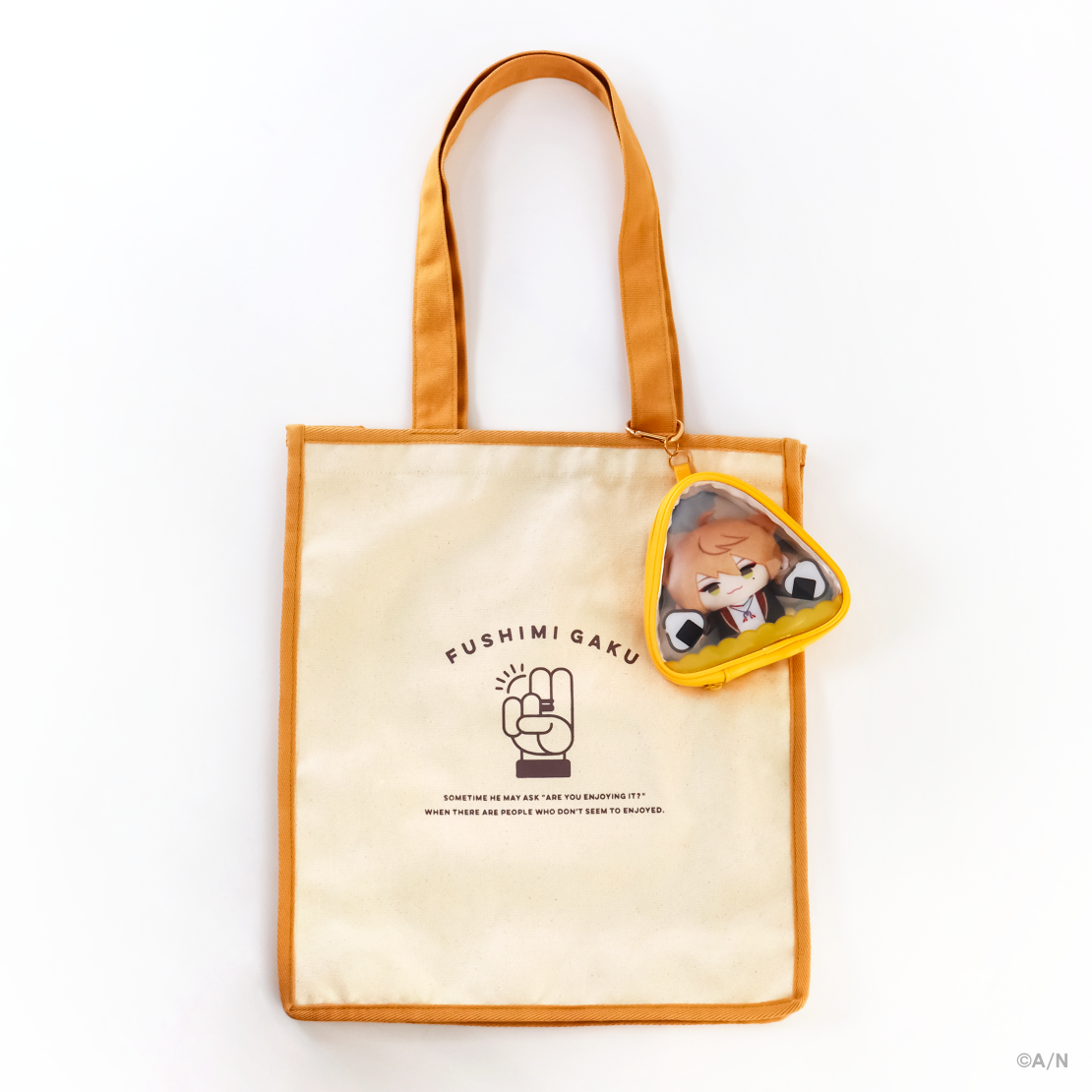 【伏見ガク ソロイベント】おにぎりポーチ付きトートバッグの商品画像