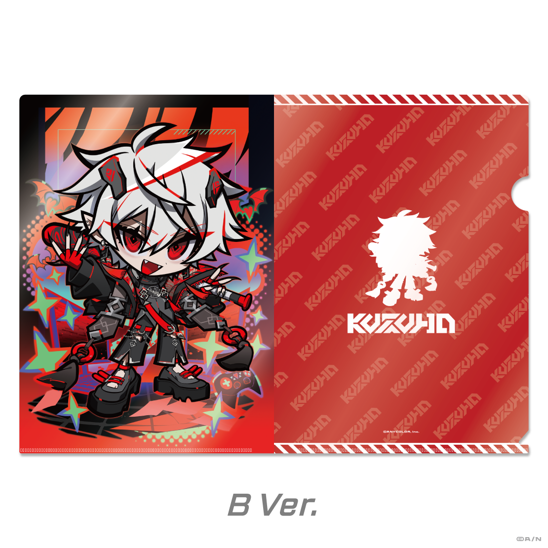【NIJISANJI Battle Mode Type:Kuzuha&Ibrahim】メタリッククリアファイルの商品画像