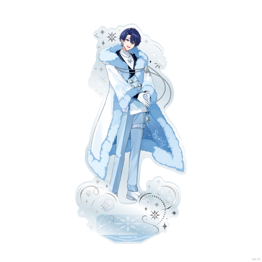 【White Snow Christmas】箔押しアクリルスタンドの商品画像