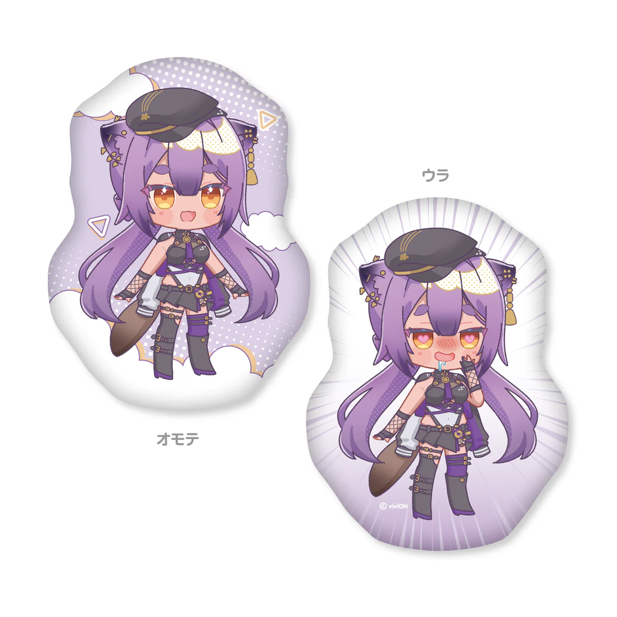 あおぎり高校 ぽぷらーと ダイカットクッション 八十科むじなの公式画像