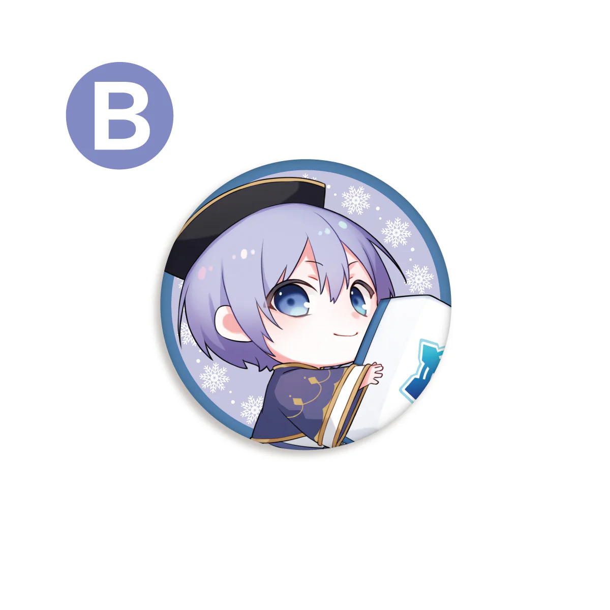 【白雪レイド】 6周年記念 缶バッジ B