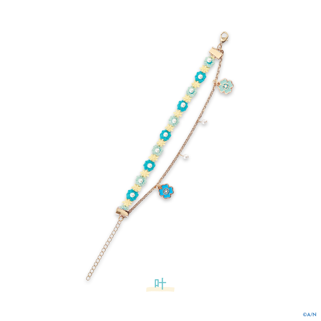 【ChroNoiR Blue Memories】刺繍ブレスレットの商品画像