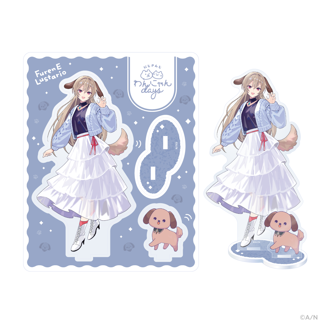 【にじさんじ わんにゃんdays】アクリルスタンドの商品画像