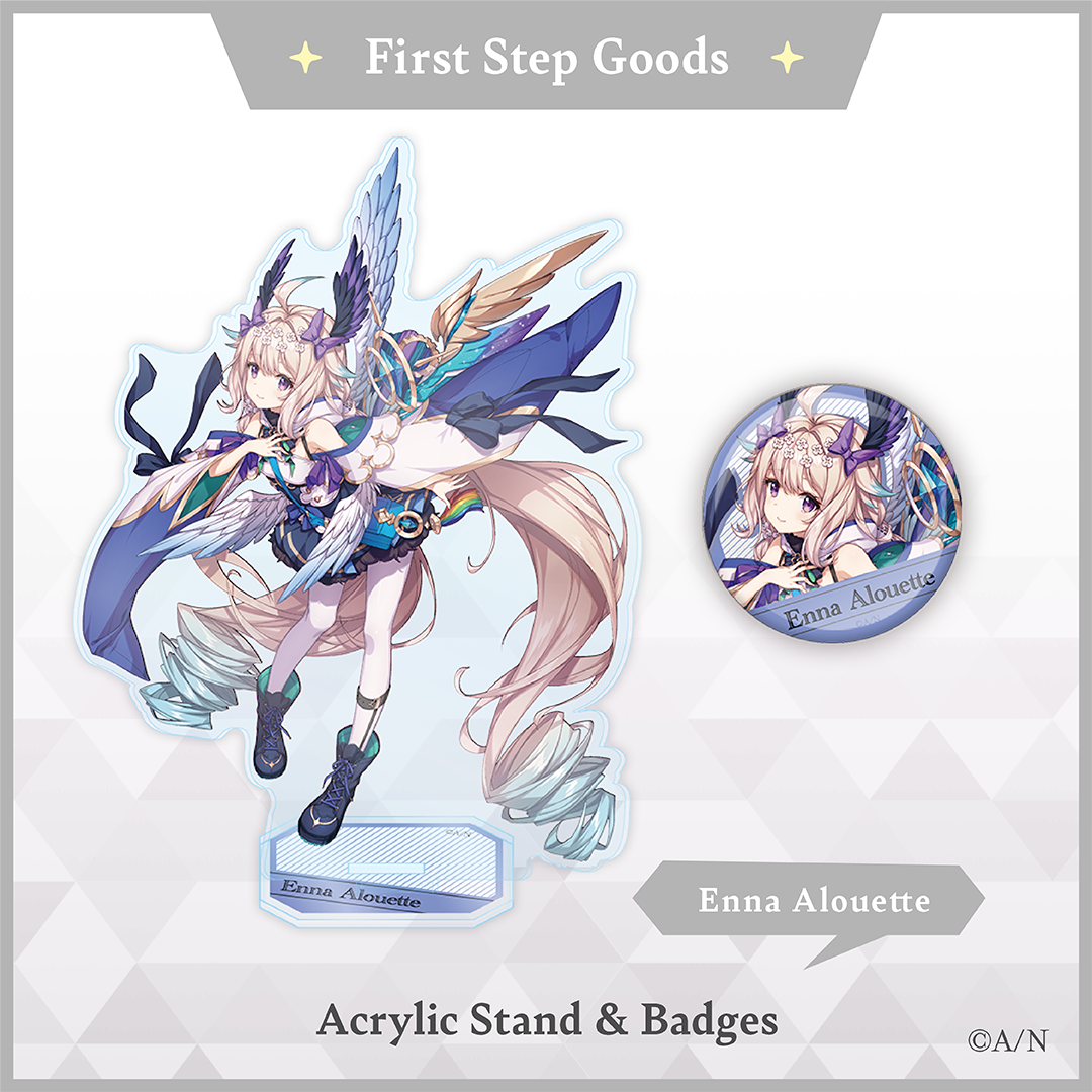 【First Step Goods】エナー・アールウェット アクリルスタンド