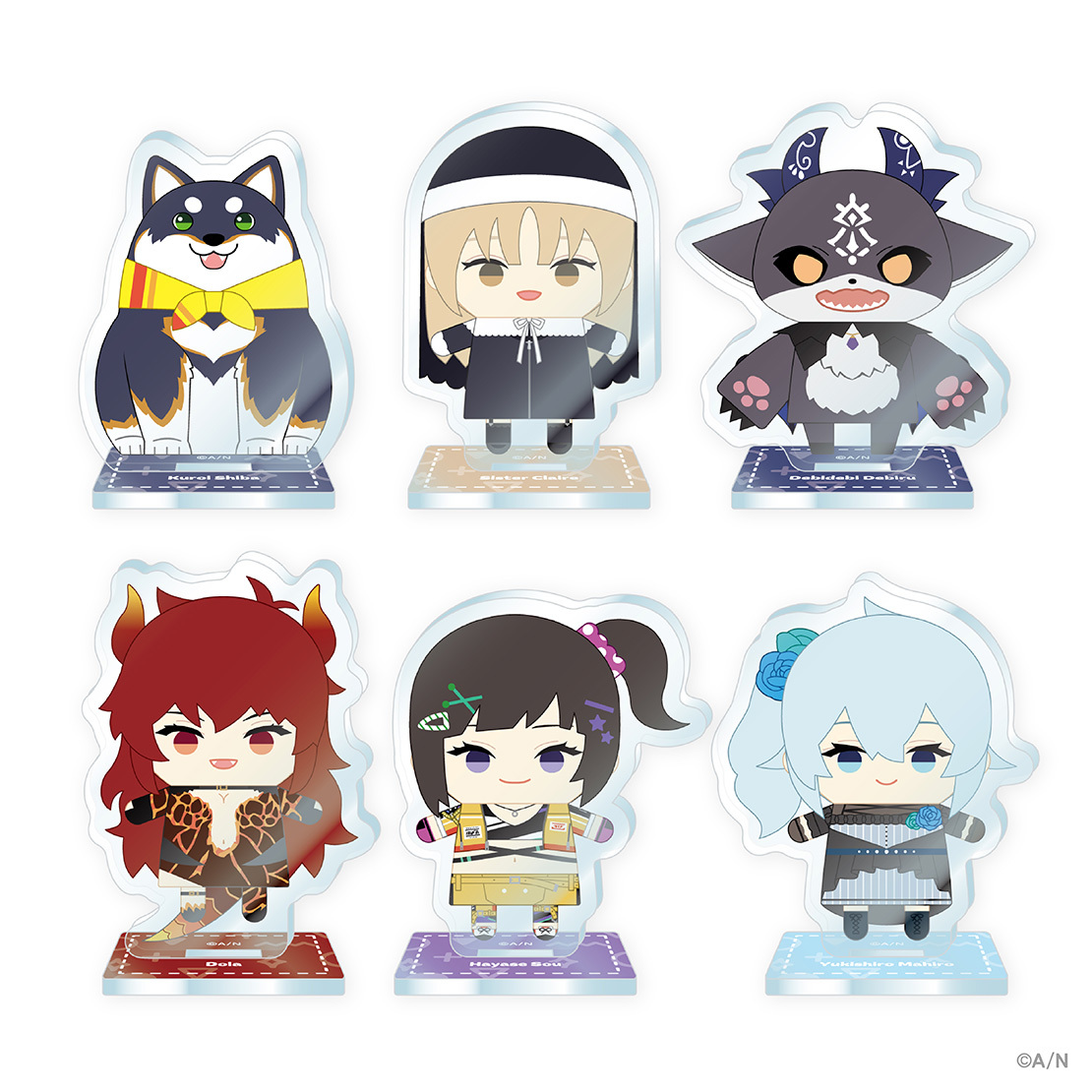 【にじぱぺっとシリーズ vol.10】ミニアクリルスタンド 雪城眞尋の公式画像