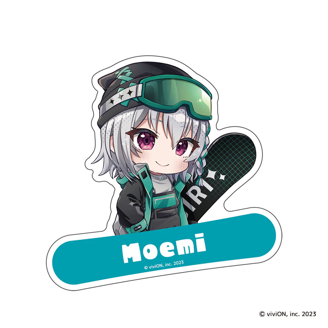 あおぎり高校 ゲレンデマジックがあるって本当ですか！？ 耐水ステッカー 【萌実】の公式画像