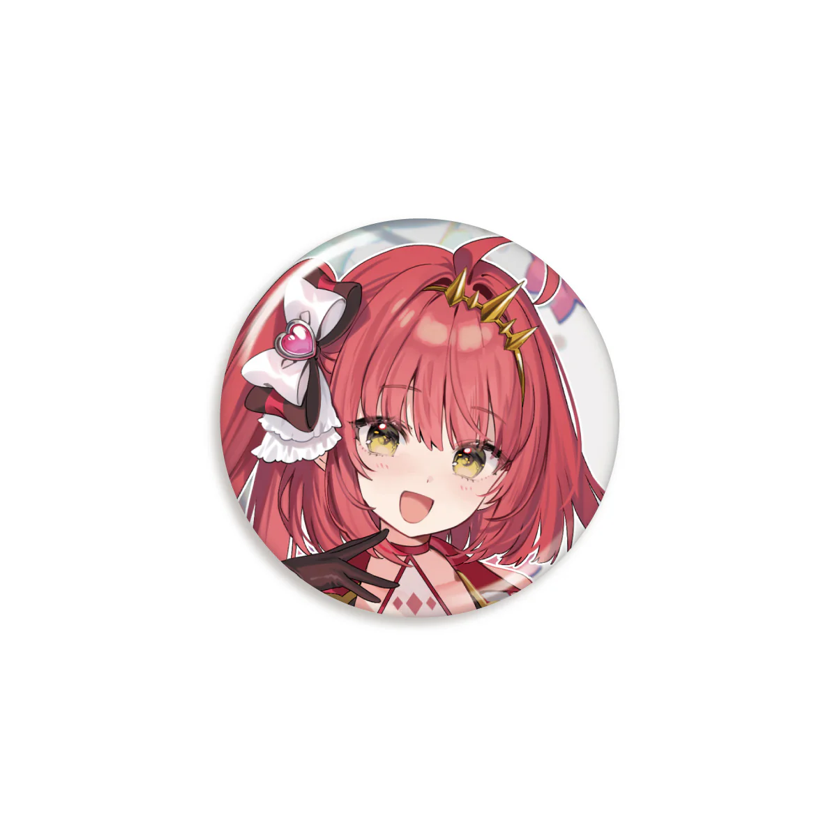 【2期生】 2周年記念 缶バッジ 心白てと