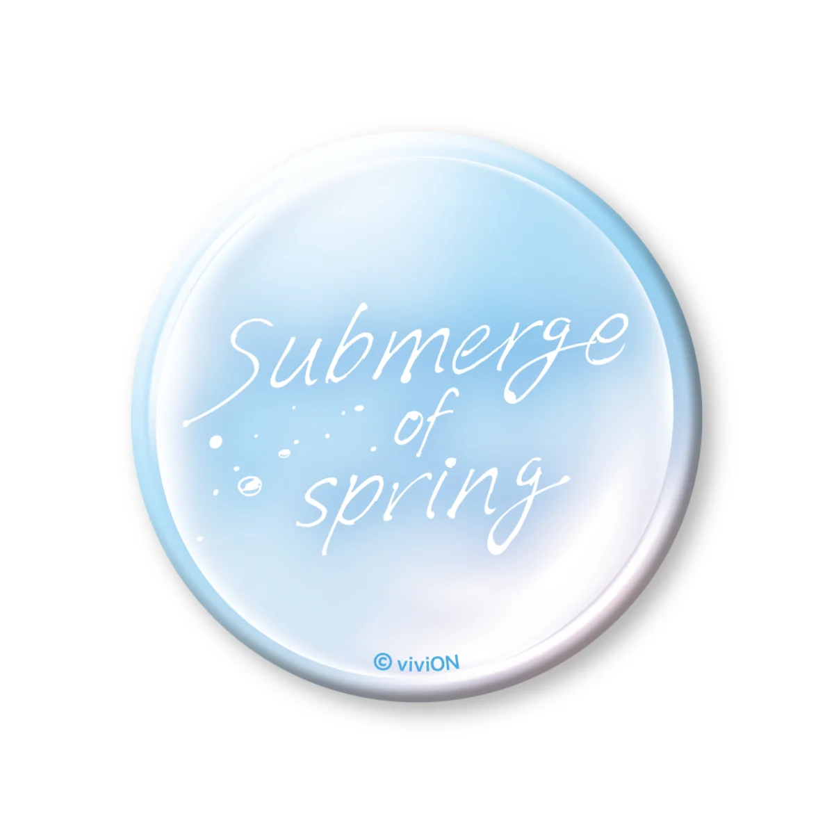 あおぎり高校 春雨麗女 1st ONE-MAN LIVE 「submerge of spring」グッズ トレーディング缶バッジの商品画像