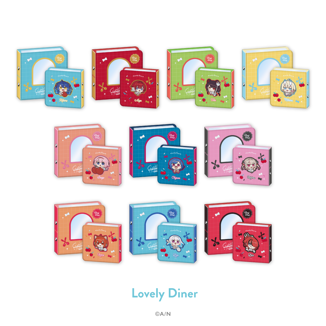 【にじさんじ 8th】コレクトブック Lovely Diner 【にじさんじ 8th】コレクトブック 蝸堂みかるの公式画像