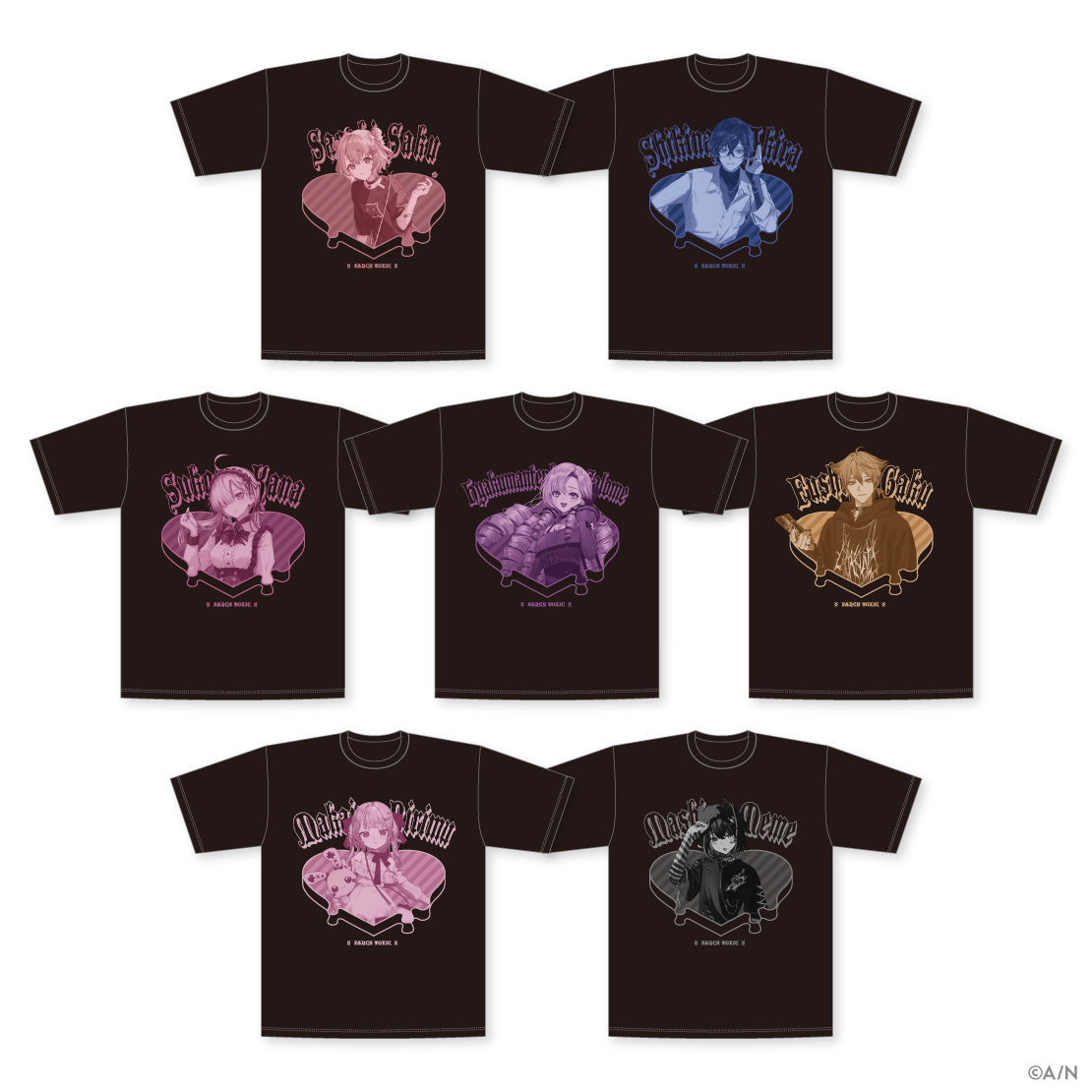 【FANCY TOXIC】Tシャツ 伏見ガク