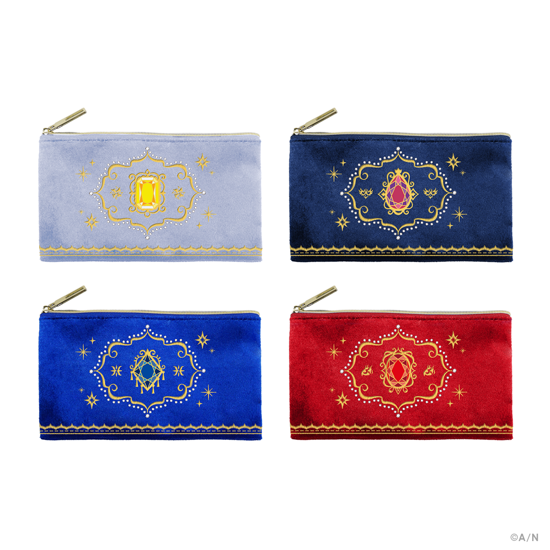【VOLTACTION アラビアンスタイルグッズ】刺繍ポーチ セラフ・ダズルガーデンの公式画像