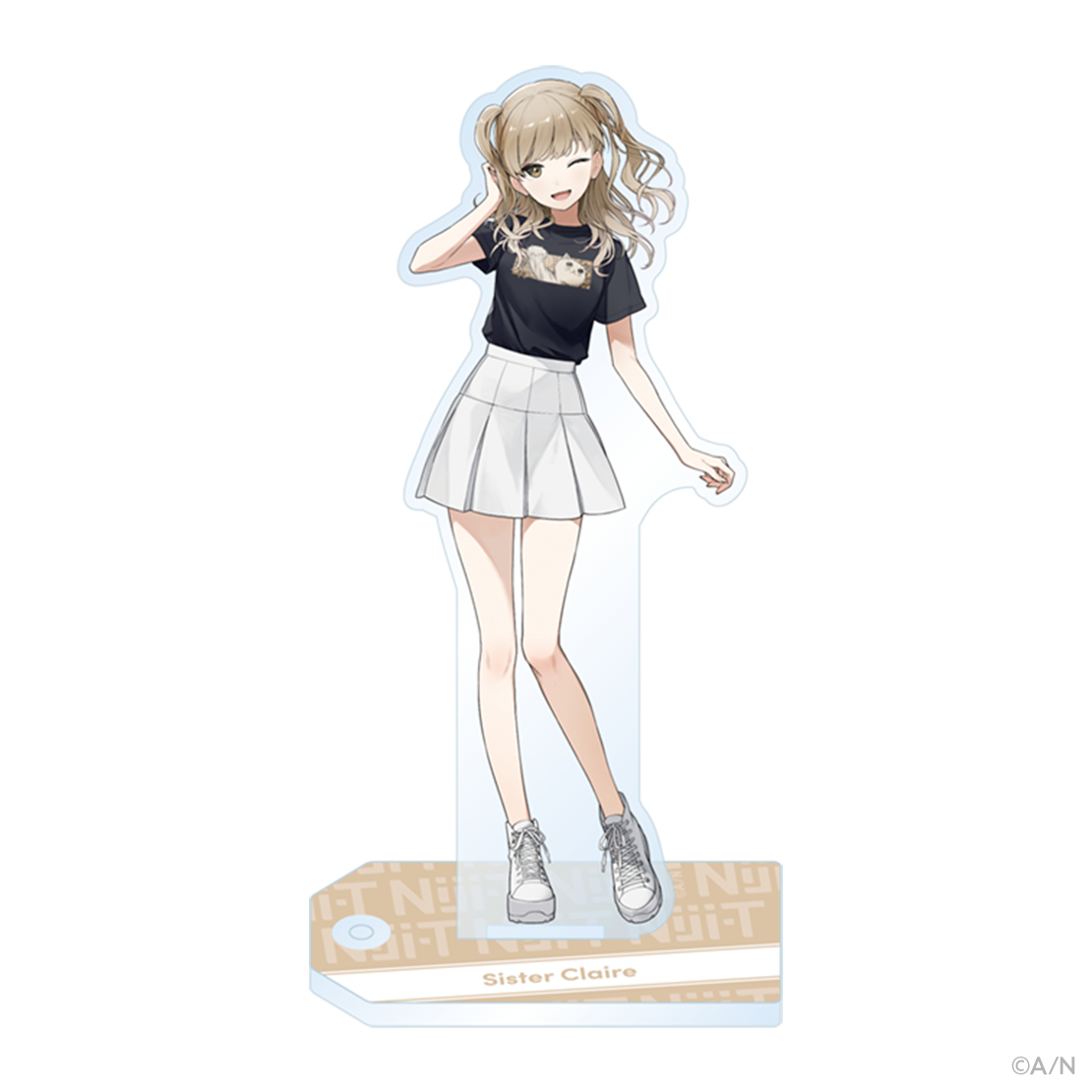 にじさんじライバーモデルTシャツ【第10弾】 シスター・クレアの商品画像