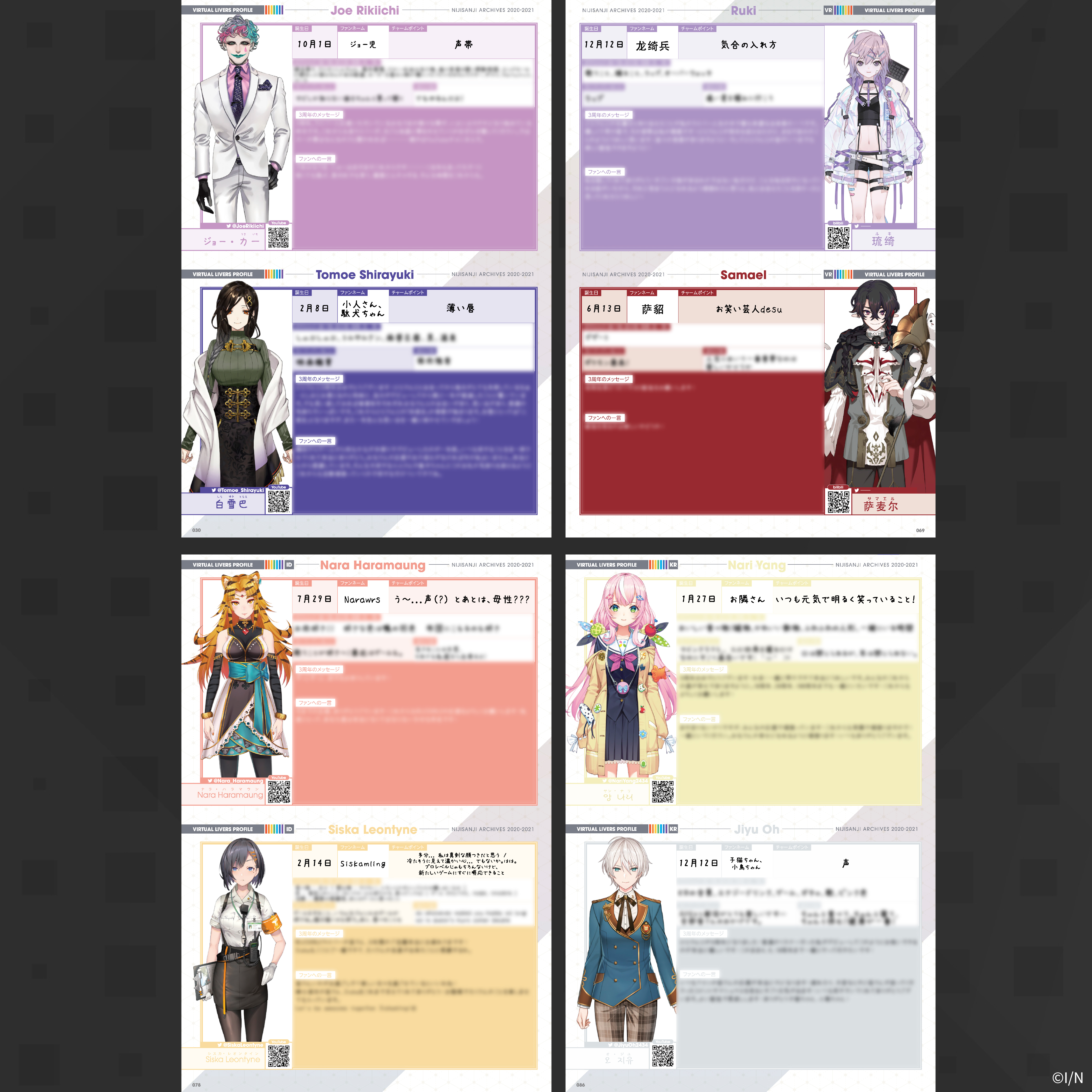 にじさんじアーカイブス 2020-2021の商品画像