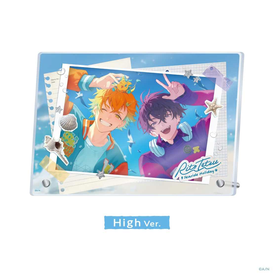 【RITOTETSU Seaside Holiday】アクリルパネルの商品画像