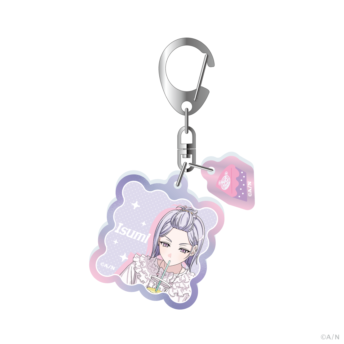 【ぽっぴん!すぷれあ】2連アクリルキーホルダーの商品画像