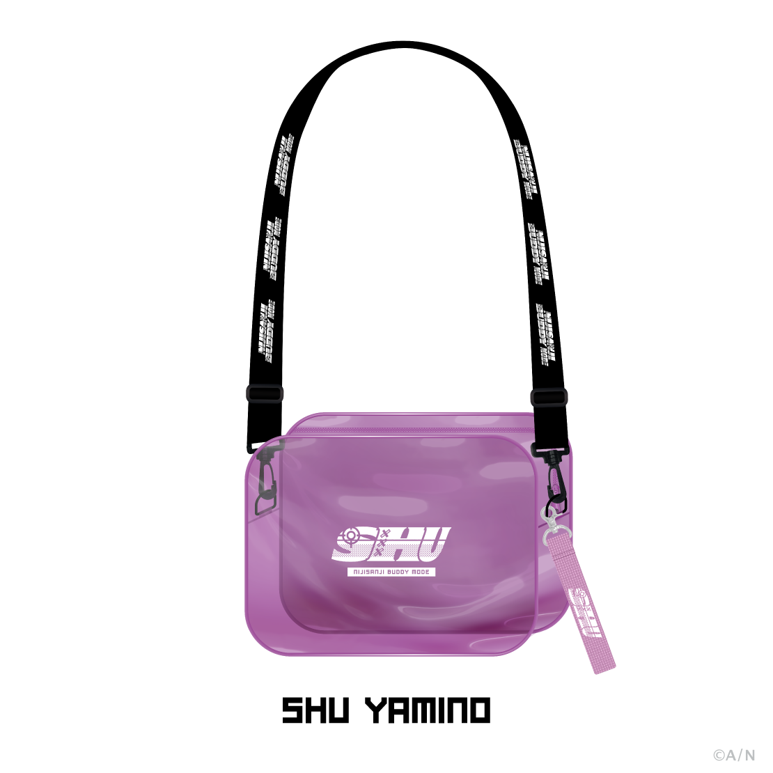 【NIJISANJI Buddy Mode Type:Shu, Kagetsu & Nari】クリアショルダーバッグの商品画像