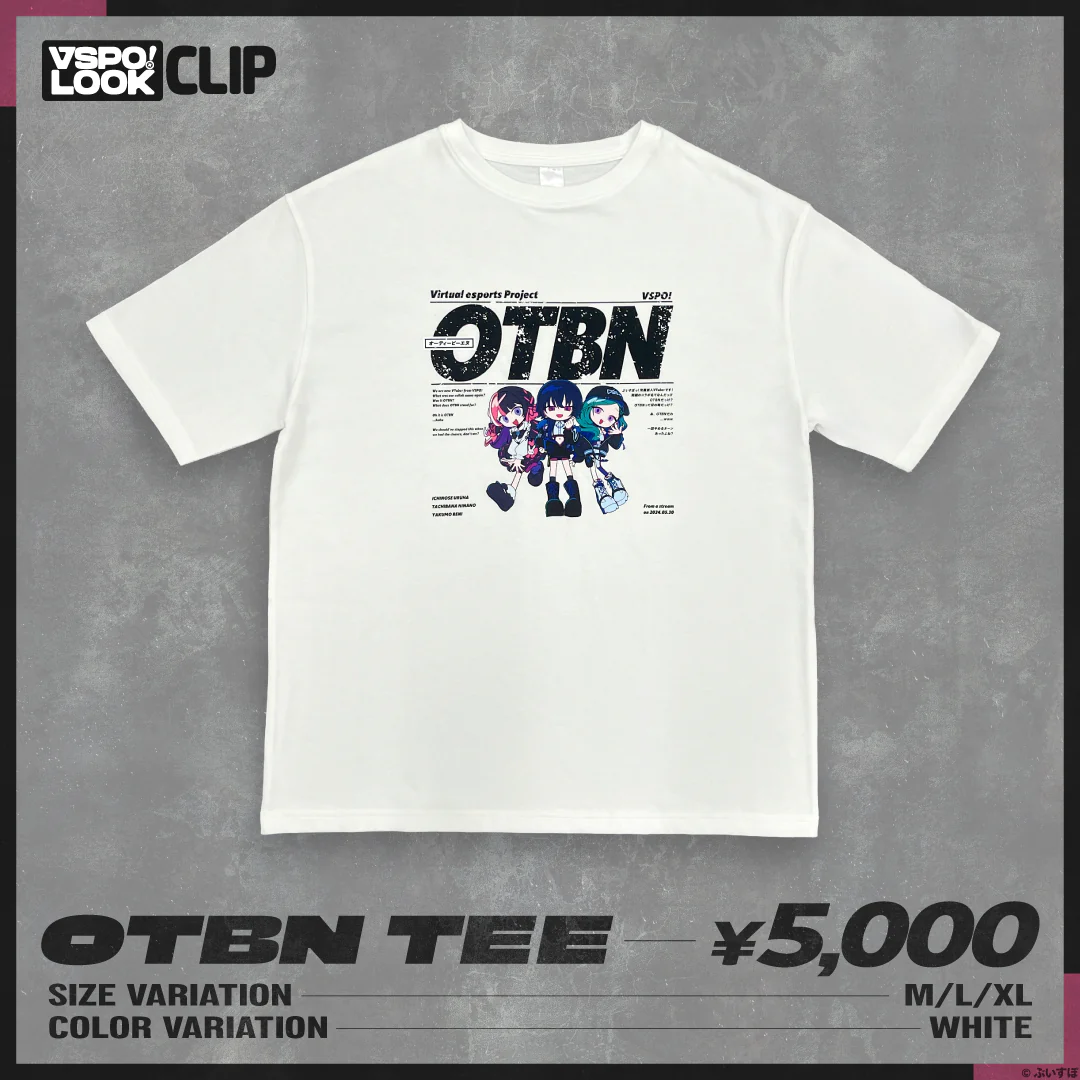 VSPO! LOOK CLIP OTBN TEE