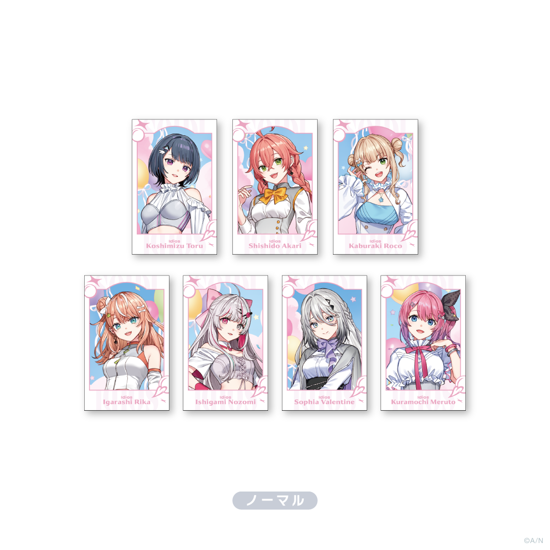 【Idios 1st LIVE "Seize the day"】ランダムチェキ風カード Day1の商品画像