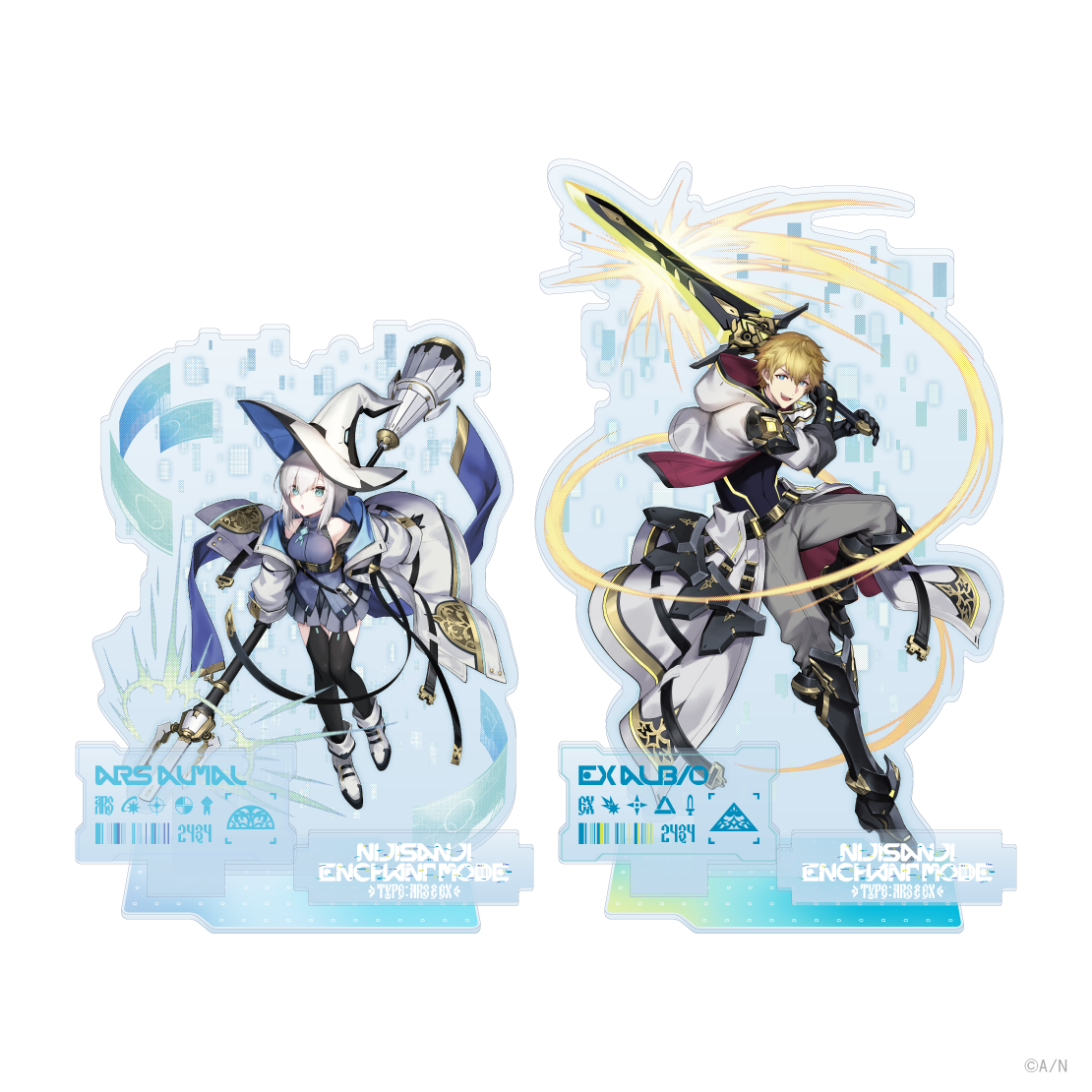【NIJISANJI Enchant Mode Type:Ars&Ex】アクリルスタンド アルス・アルマル
