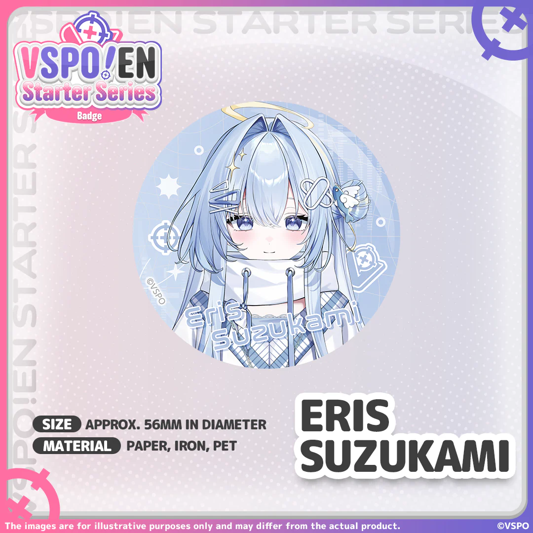 VSPO! EN Starter Series - 缶バッジ VSPO! EN Starter Series - 缶バッジ 涼上エリスの公式画像