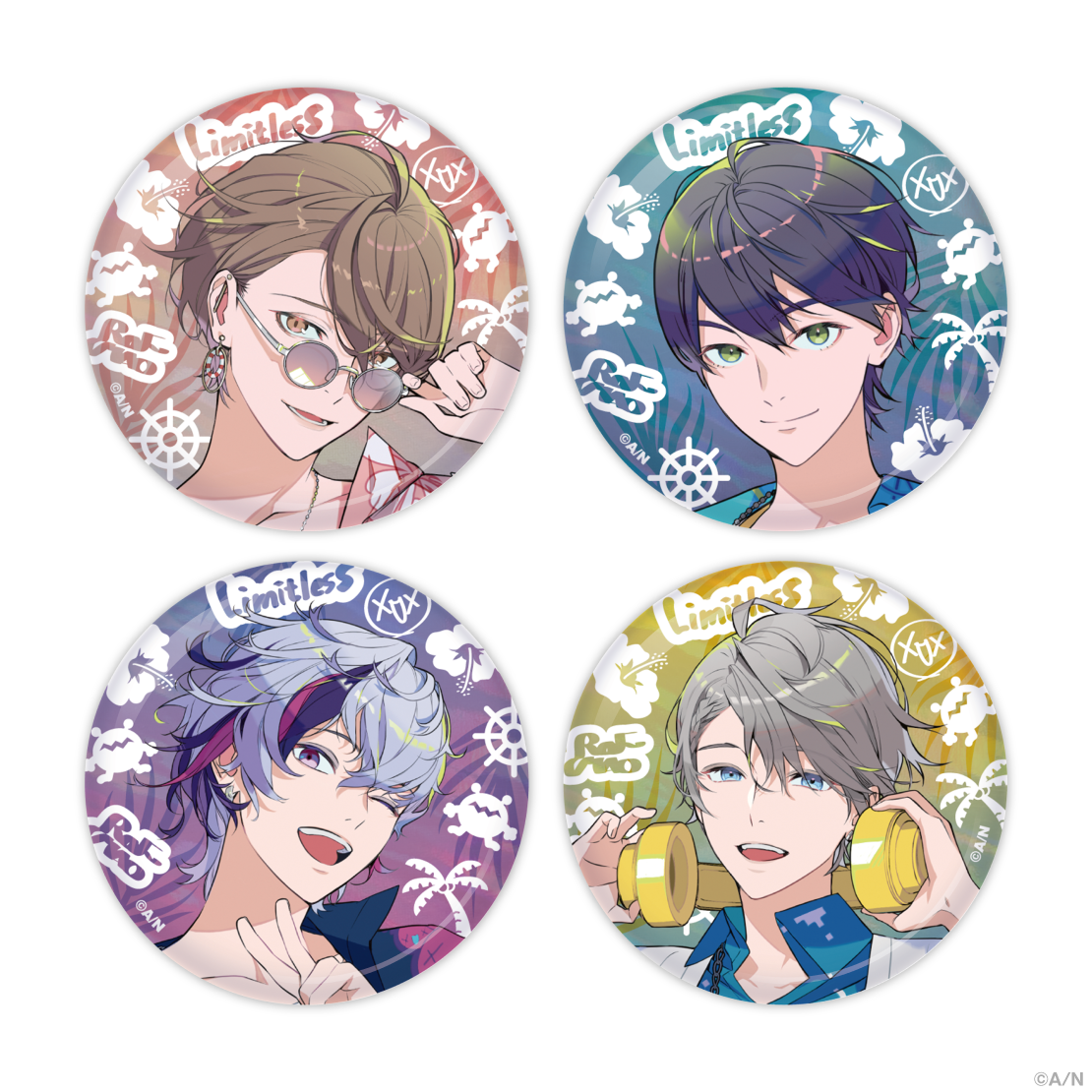 【ROF-MAO 2nd LIVE】ホログラム缶バッジ 【ROF-MAO 2nd LIVE】ホログラム缶バッジ 不破湊の公式画像