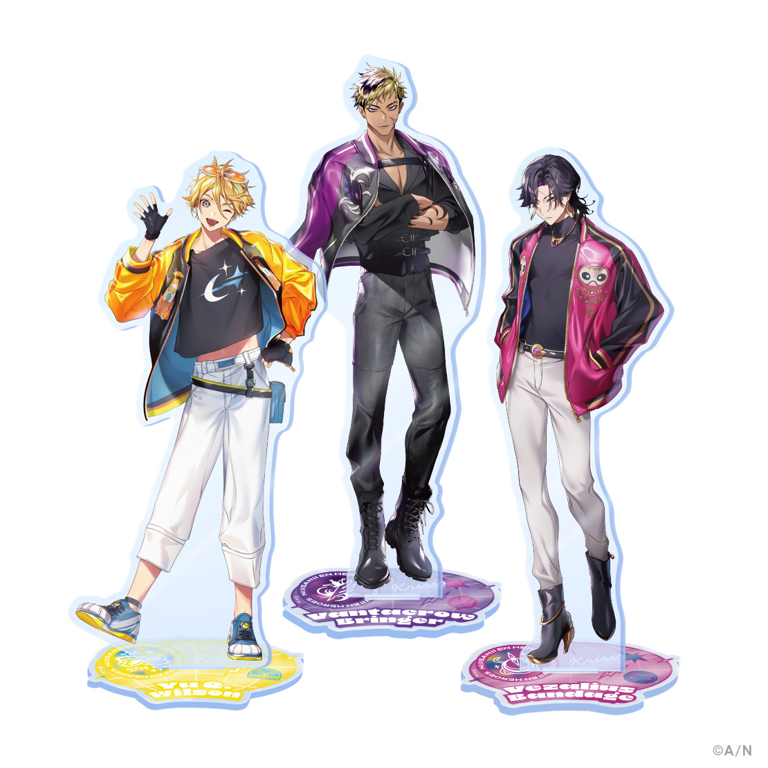 【HEROES Half Anniversary】アクリルスタンド Krisis 【HEROES Half Anniversary】アクリルスタンド Krisis 【HEROES Half Anniversary】アクリルスタンド ユウ Q ウィルソンの公式画像