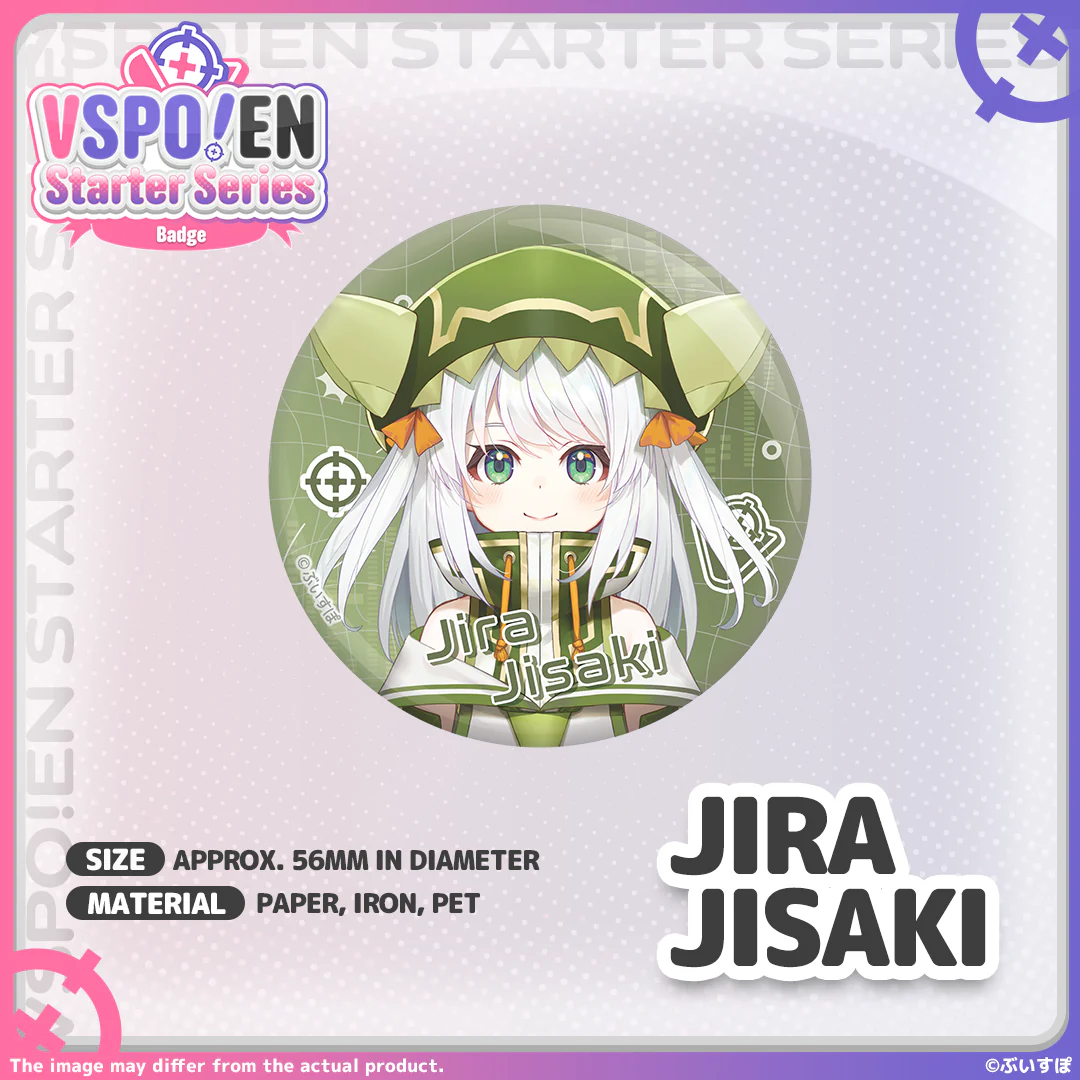 VSPO! EN Starter Series - 缶バッジ VSPO! EN Starter Series - 缶バッジ 地崎ジラの公式画像