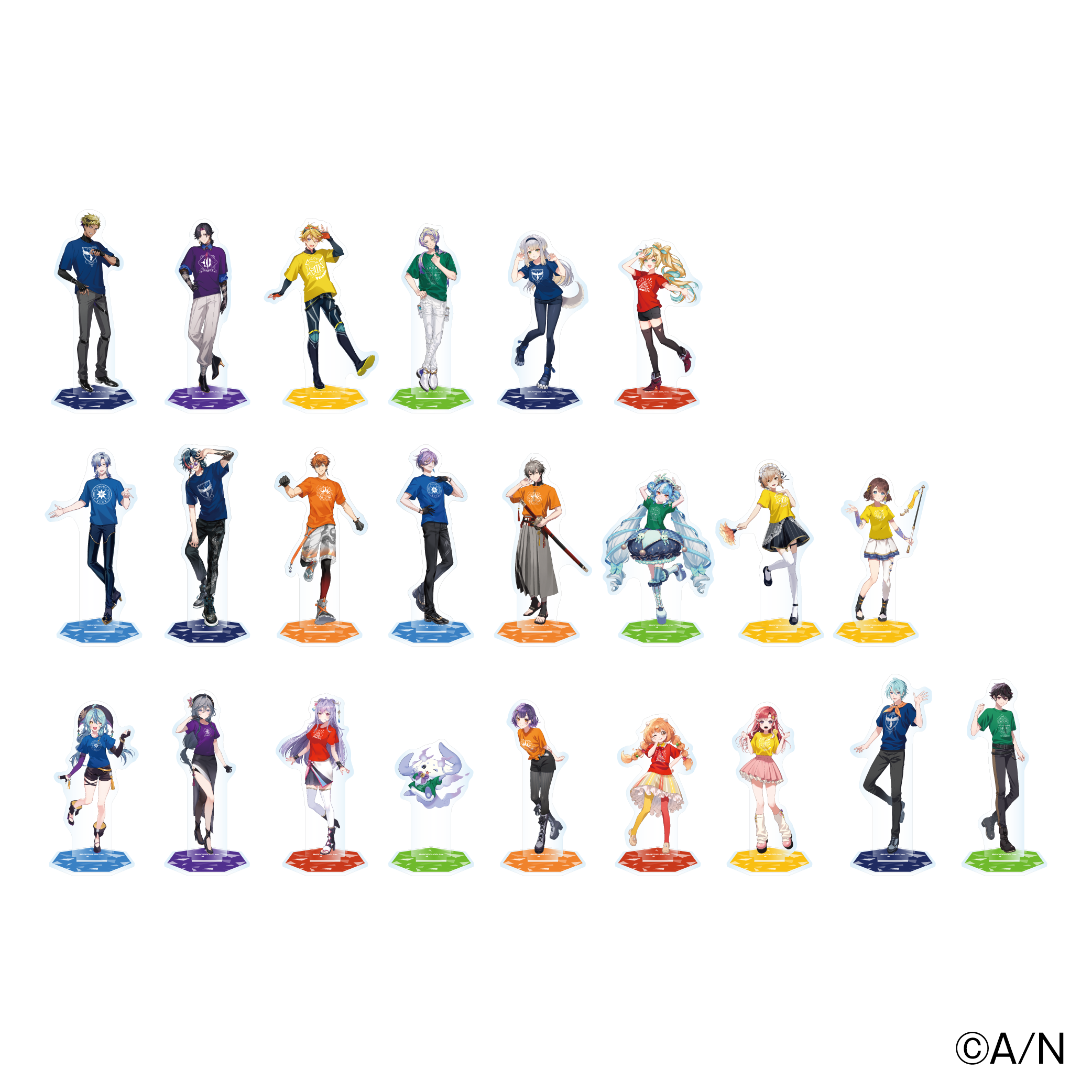 【にじフェス2025】クラスTシャツ アクリルスタンド 梢桃音の公式画像