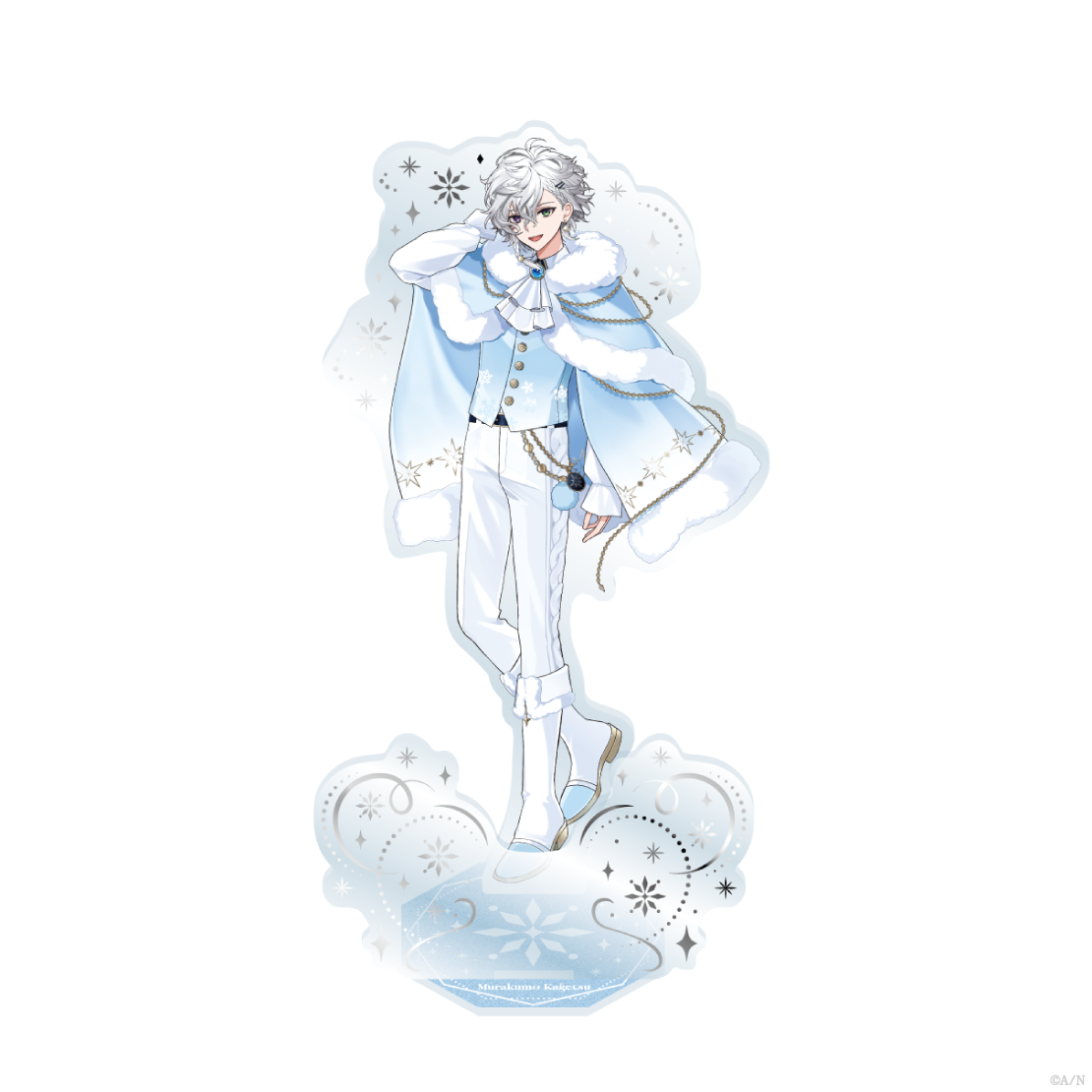 【White Snow Christmas】箔押しアクリルスタンド