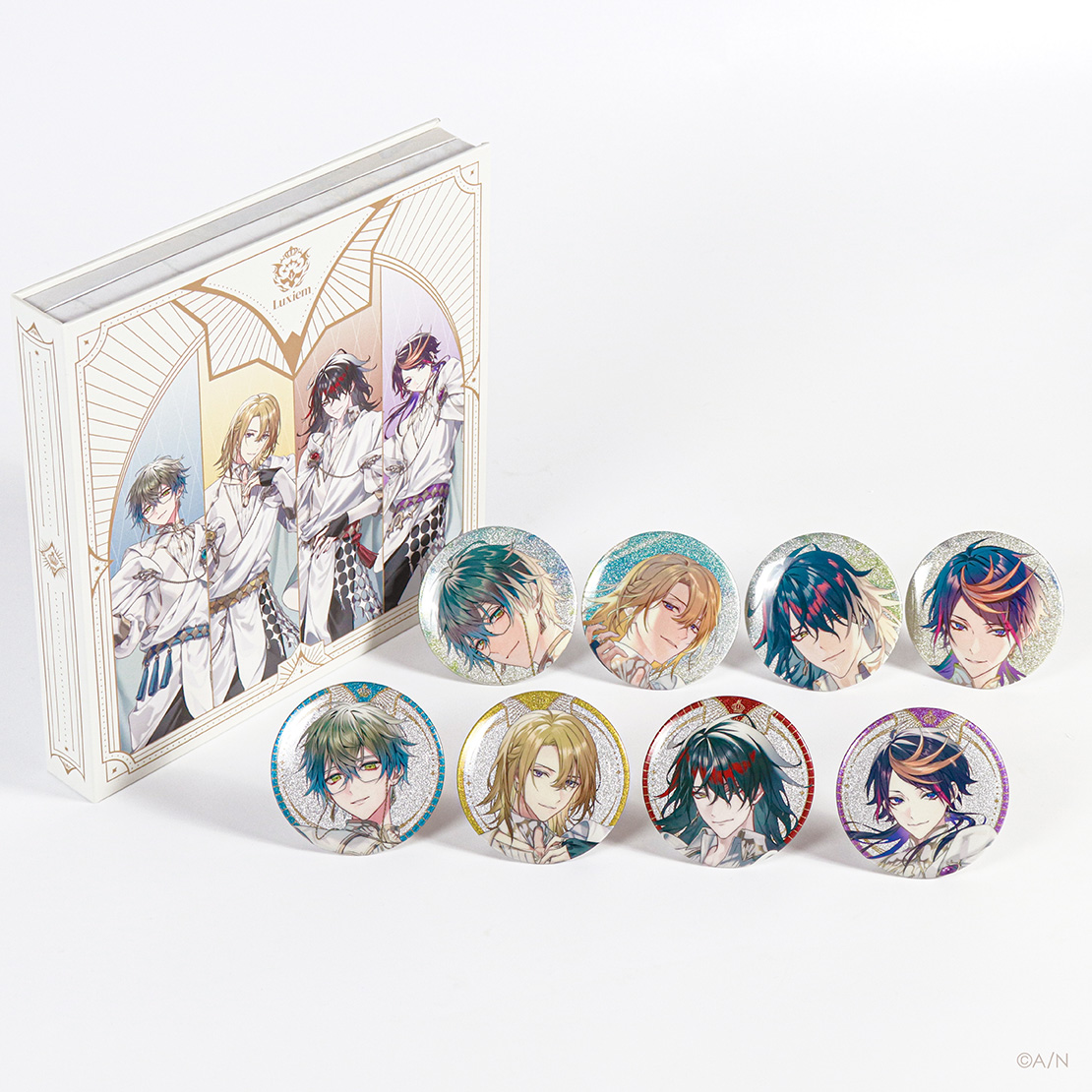 【Luxiem 3rd Anniversary】缶バッジ コンプリートブックの商品画像